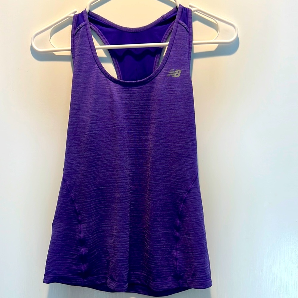 New balance running tank.  XS Purple